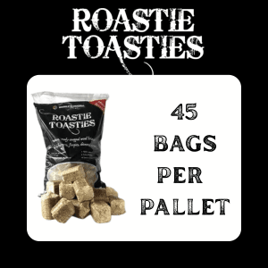 Roastie Toasties (Pallet) 20kg bags