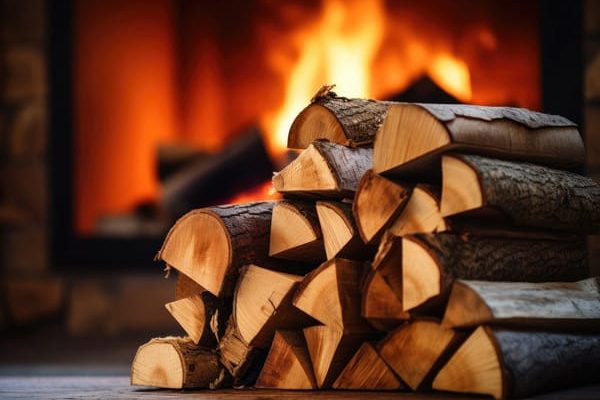Sustainable firewood and hardwood logs available for delivery across Alnwick